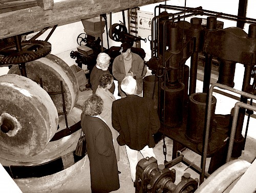 „Werns Mühle“ mit einem Maschinenbestand vom Anfang des 20. Jahrhunderts.