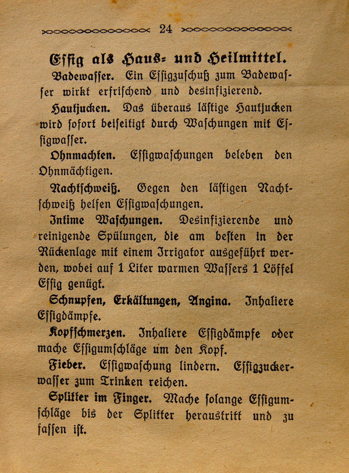 Anwendungen von Apfelessig Anwendungen von Apfelessig